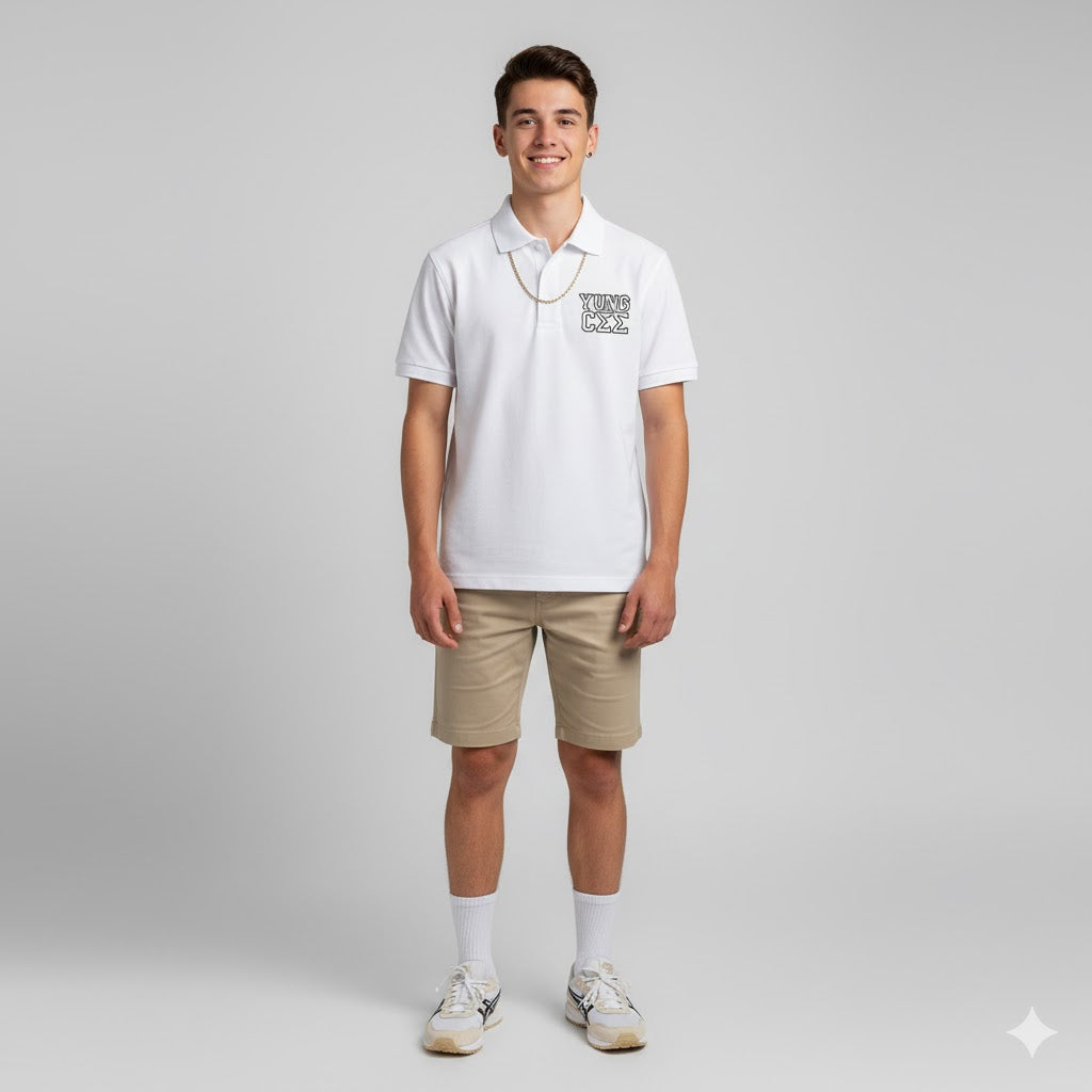 “YUNG CEE” Signature Performance Polo